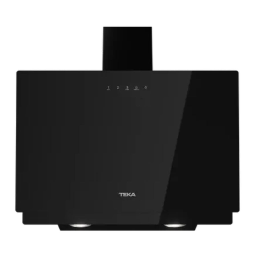 Campana De Pared DVN 67050 Teka Color Negro 60cm