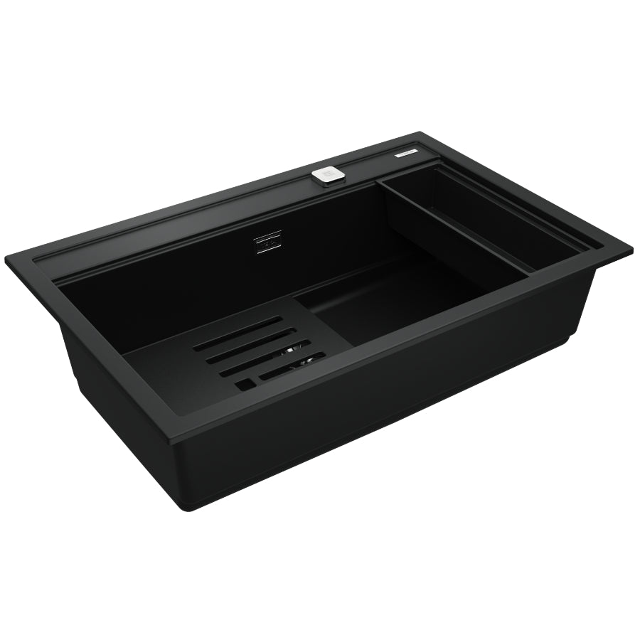 Fregadero WorkStation NOVA 80 WS-TG Teka Color Negro 80cm