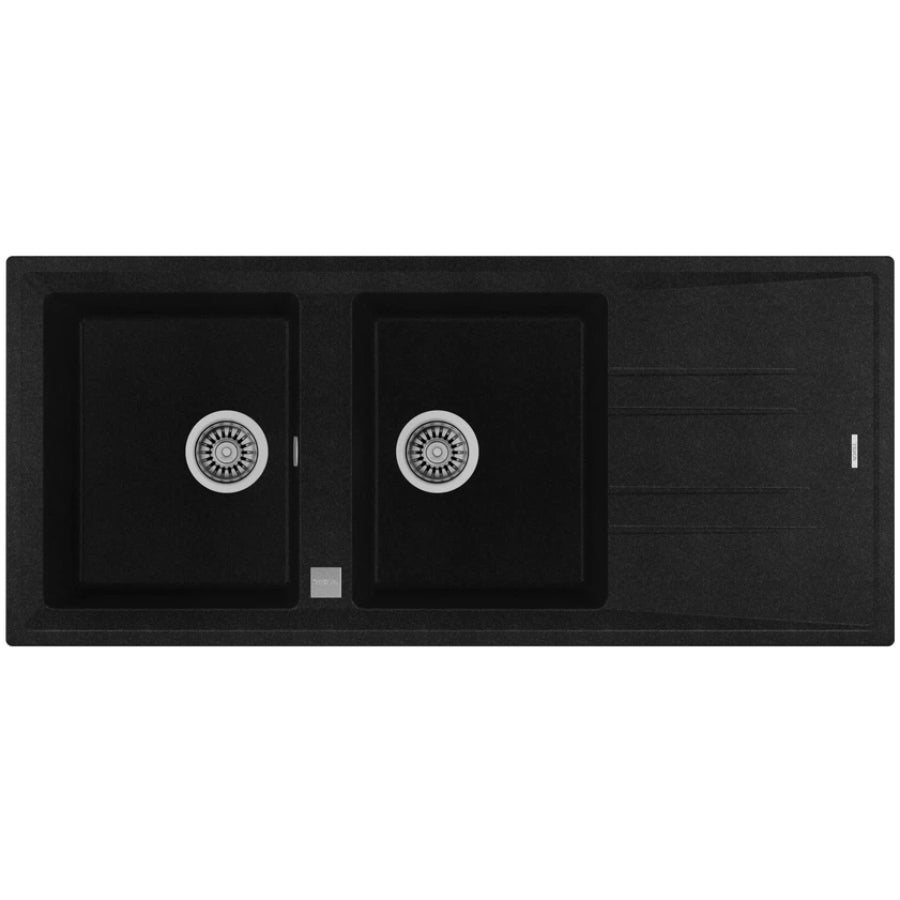 Fregadero Tegranit+ Stone 80 B-TG Teka Color Negro