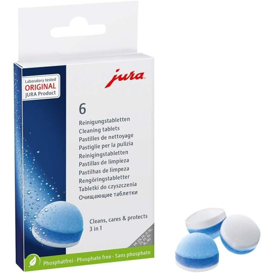 Caja Pastillas De Limpieza Jura 6 Und