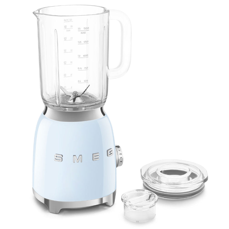 Combo Smeg, Licuadora + Cafetera De Goteo, Color Celeste