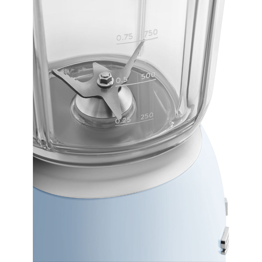 Licuadora Retro Smeg Color Azul Celeste