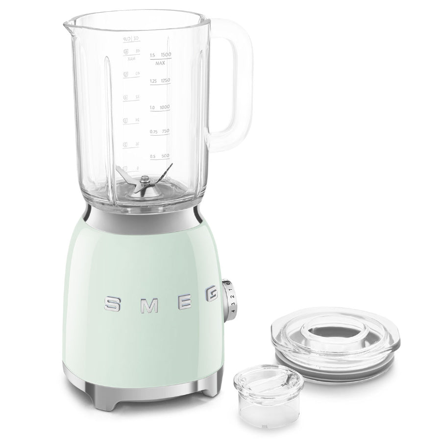 Combo Smeg, Licuadora + Exprimirdor De Naranja + Mini Hervidor, Color Verde Pastel
