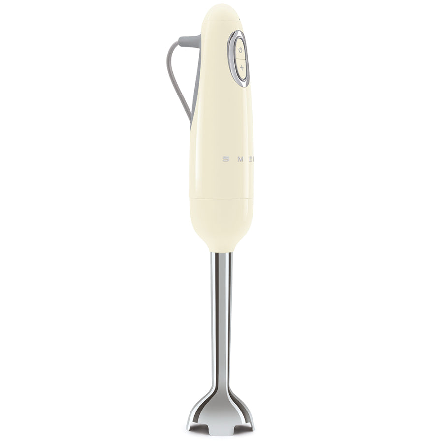 Combo Smeg, Batidora De Mano + Tostadora + Rack Para Sandwich, Color Crema