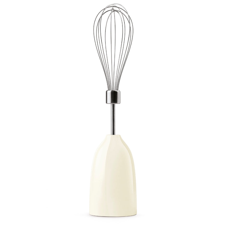 Combo Smeg, Exprimidor De Naranja + Batidora De Mano + Tostadora + Rack Para Sandwich, Color Crema