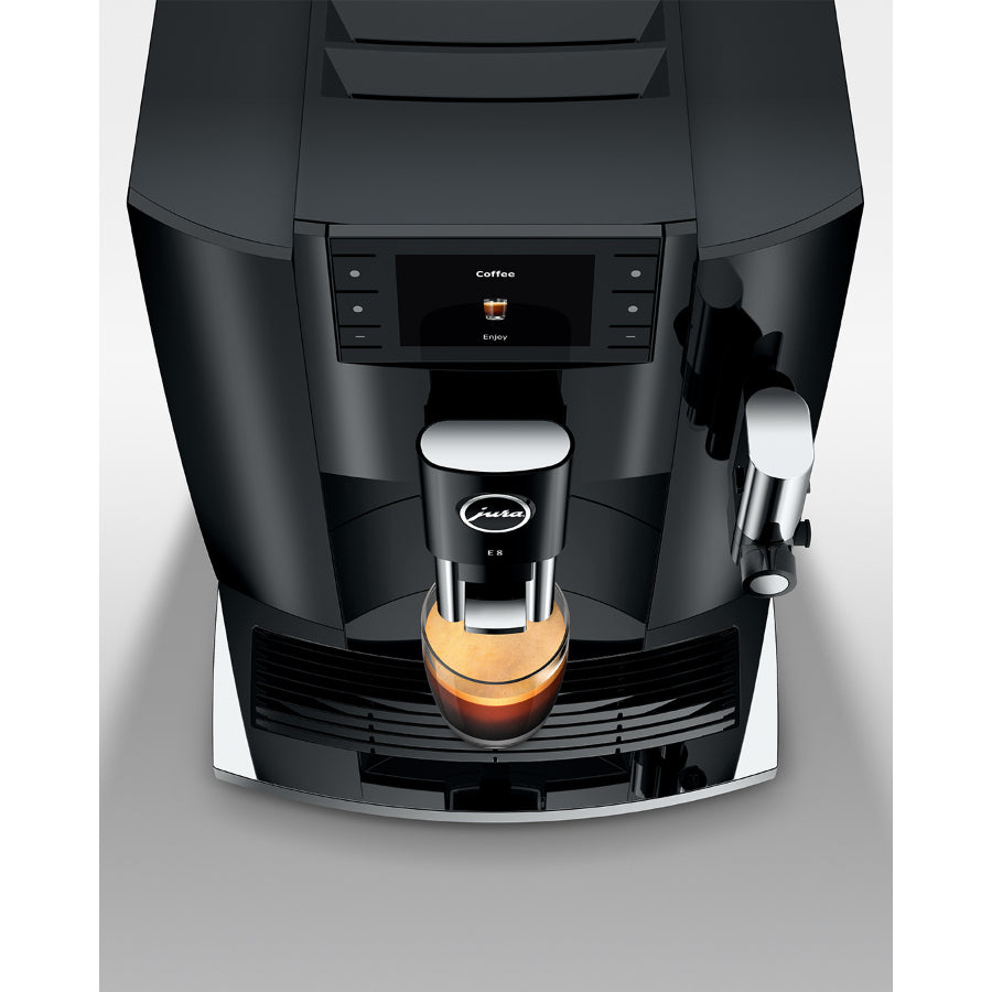Maquina De Café E8 Piano Jura Color Negro