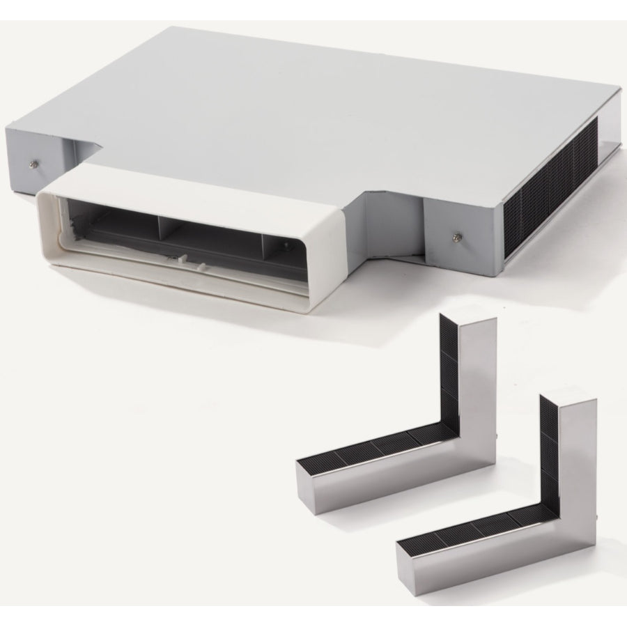 Combo Falmec, Campana DownDraft 90cm + Motor Slim de 800 m3/h + Kit Filtro De Recirculacion