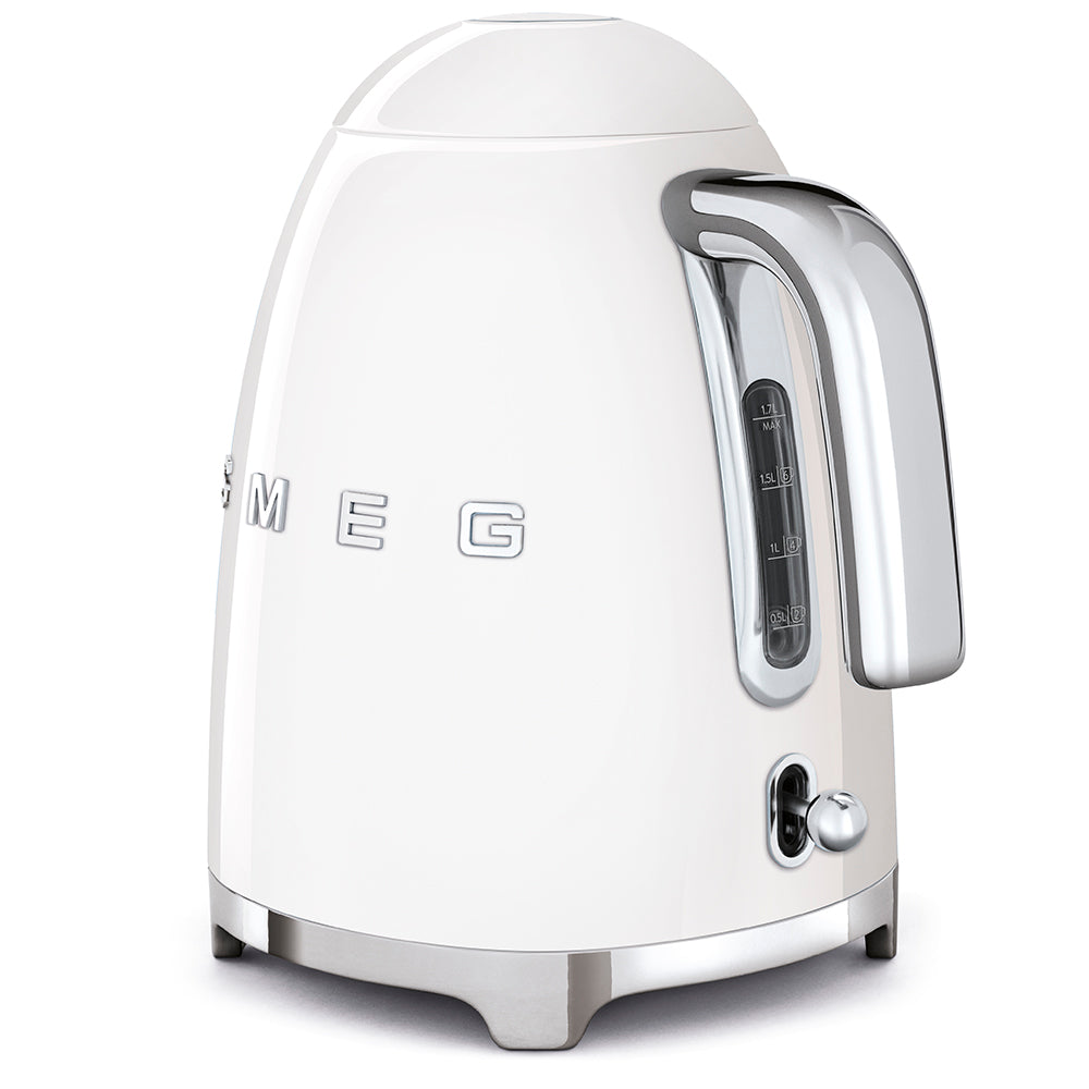 Hervidor Eléctrico Retro Smeg Color blanco