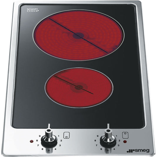 Encimera Modulo Vitroceramica 30 cm Perfil Ultra Plano Smeg
