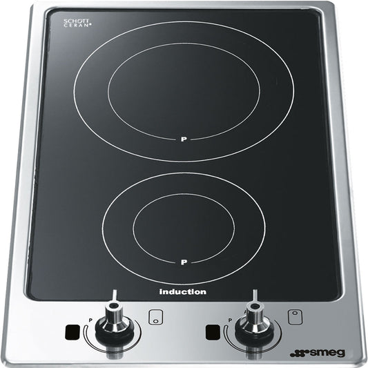 Encimera Modulo Inducción 30 cm Perfil ultra plano Smeg