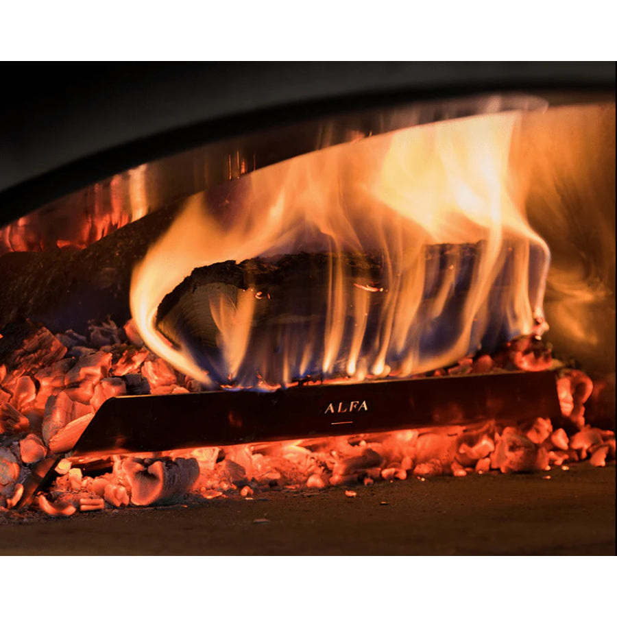 Soporte de leí±a Alfa Forni para hornos 4 Pizze