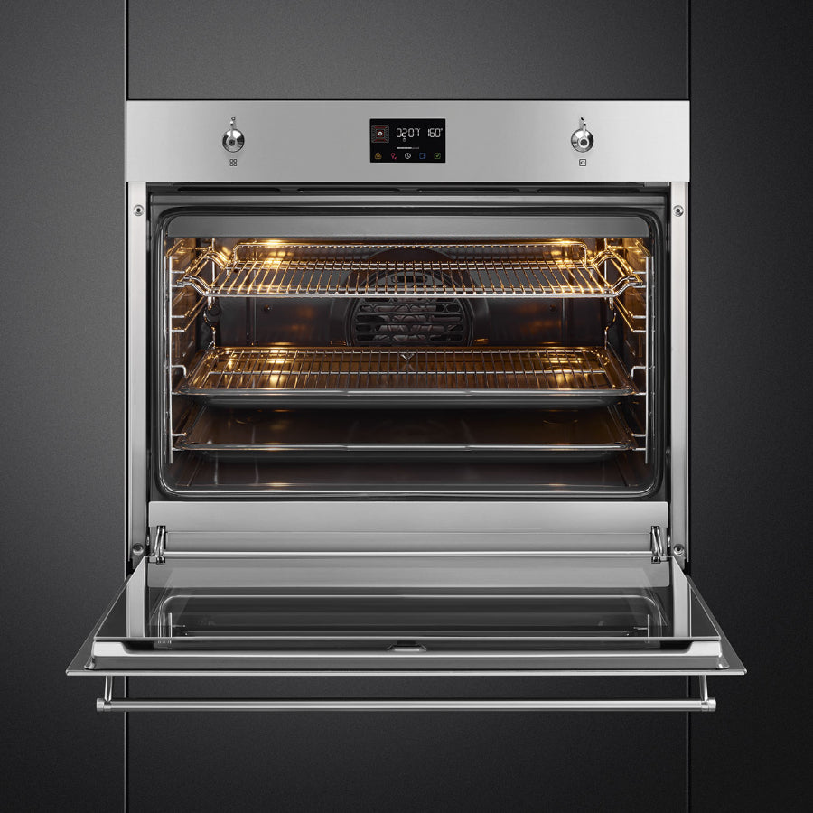 Horno Termoventilado Linea Clasica Smeg 70cm