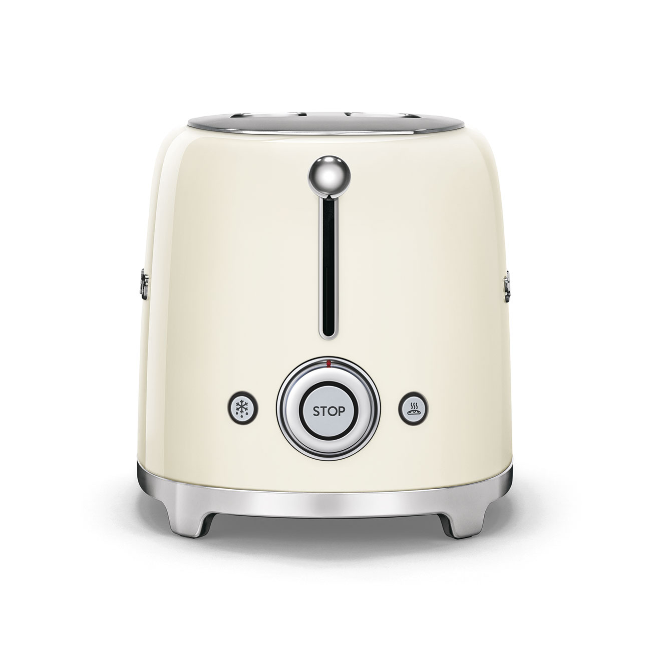 Tostadora 2 rebanadas retro color crema Smeg