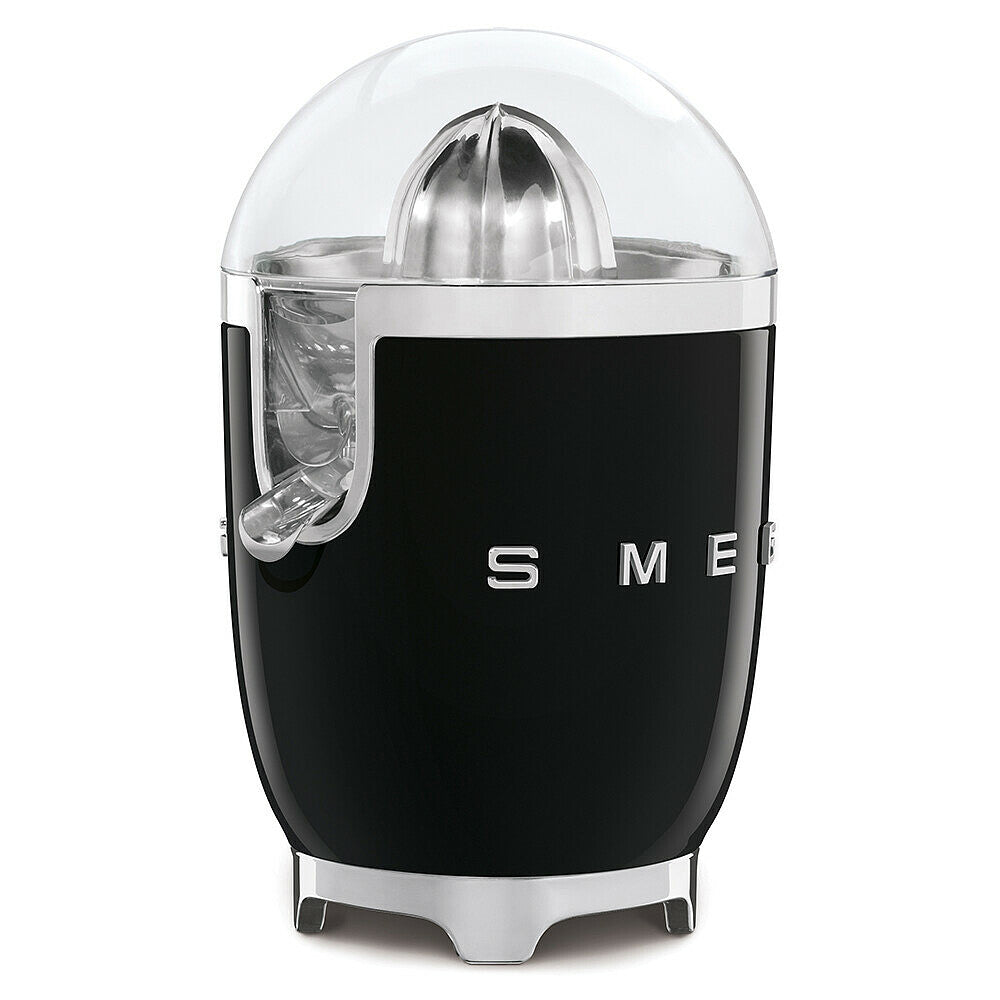 Combo Smeg, Licuadora + Exprimidor De Naranja, Color Negro
