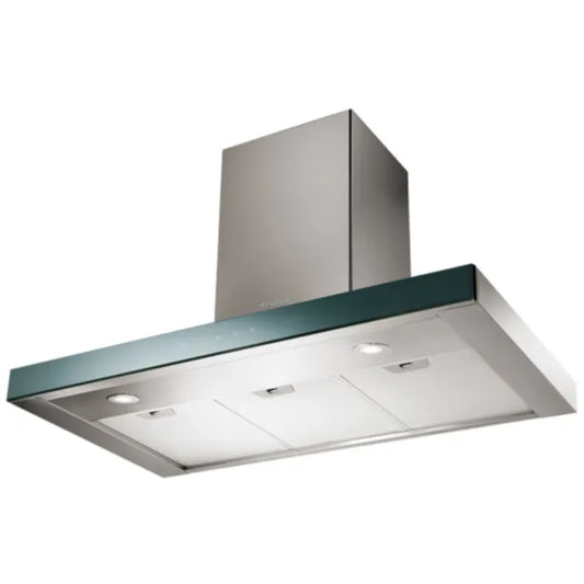 Campana De Pared Stilux Acero Inoxidable y Vidrio Faber 90cm