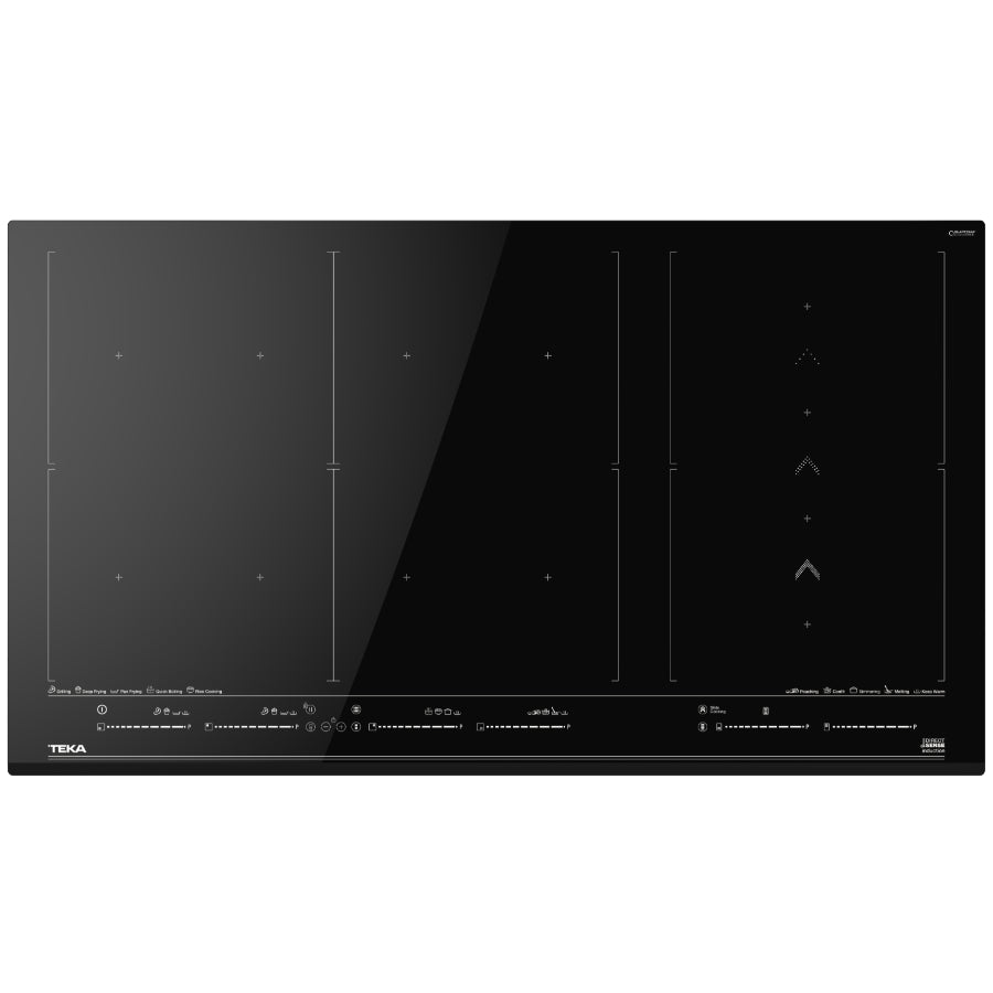 Cubierta De Inducción Inteligente Home IZF 99770 FullFlex y Conexión Wifi Teka Color Negro 90cm