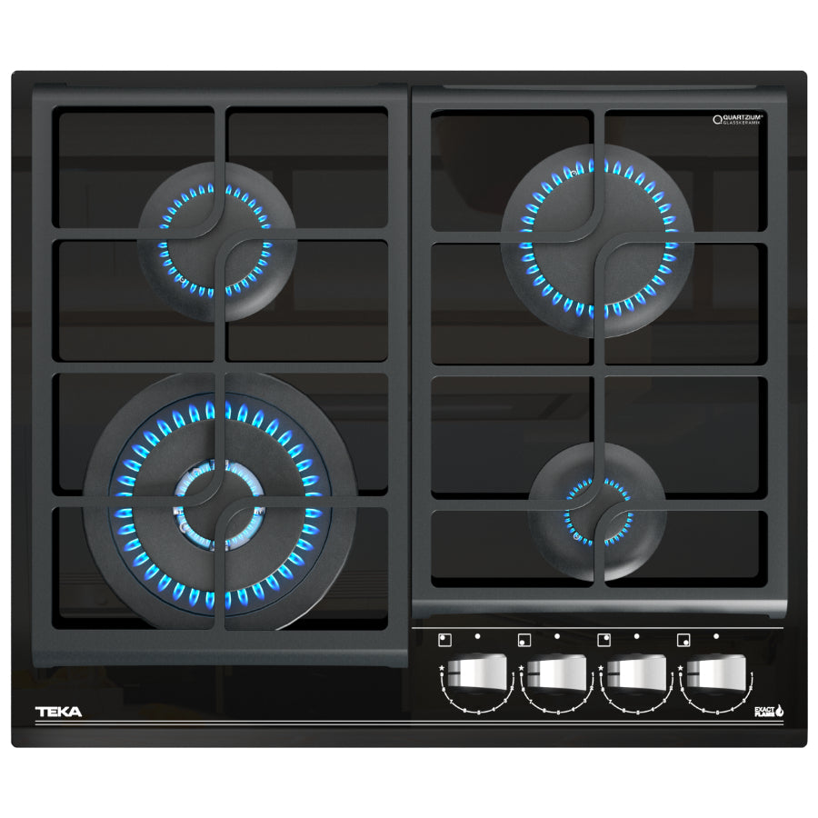 Encimera a Gas GZC 64320 Teka Color Negro 60cm