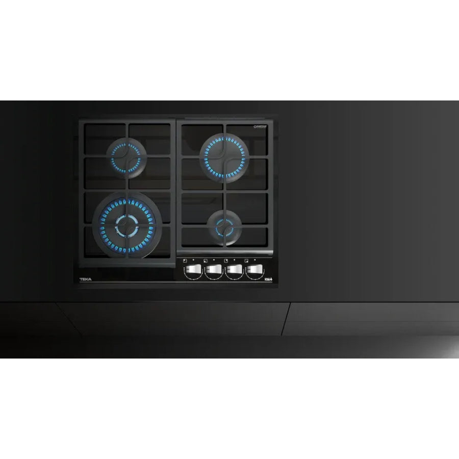 Encimera a Gas GZC 64320 Teka Color Negro 60cm