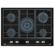 Encimera De Cristal a Gas GZC 75330 Teka Color Negro 70cm
