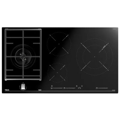 Encimera Mixta Gas/Inducción JZC 94313 ABN Teka Color Negro 90cm