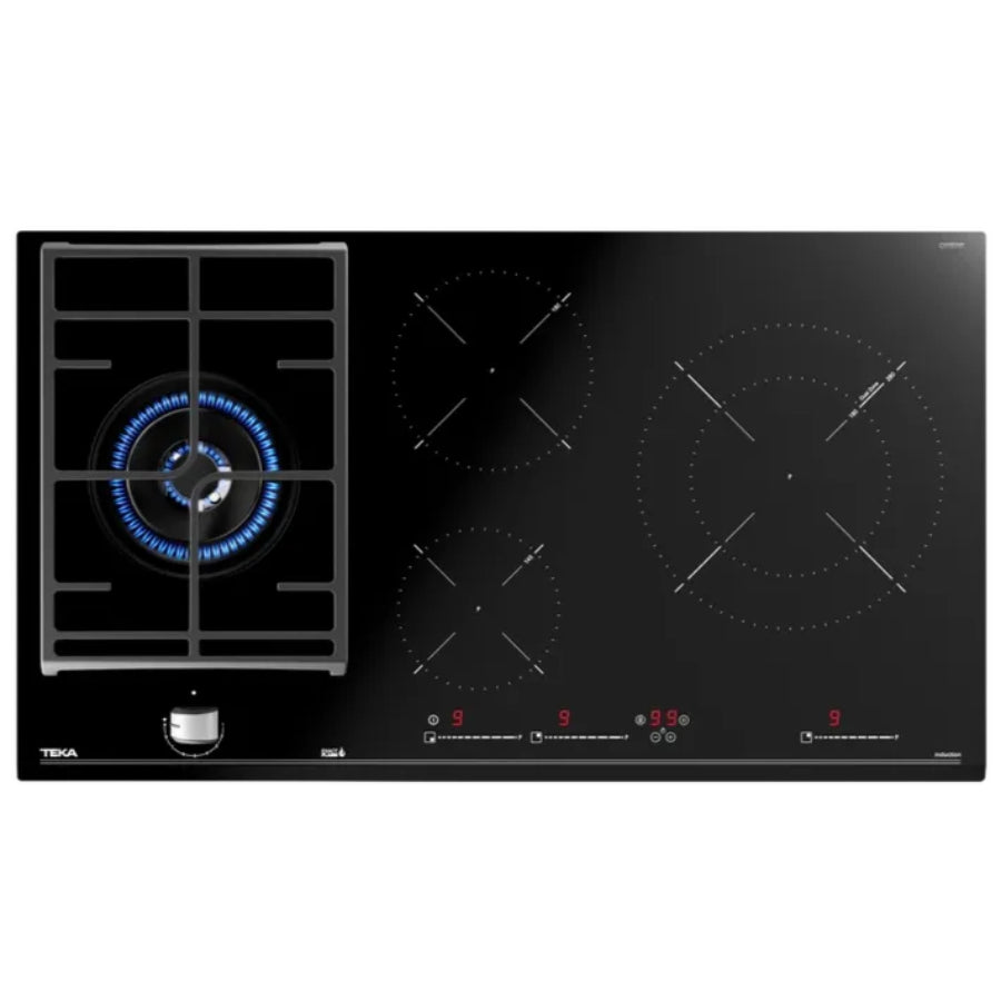 Encimera Mixta Gas/Inducción JZC 94313 ABN Teka Color Negro 90cm