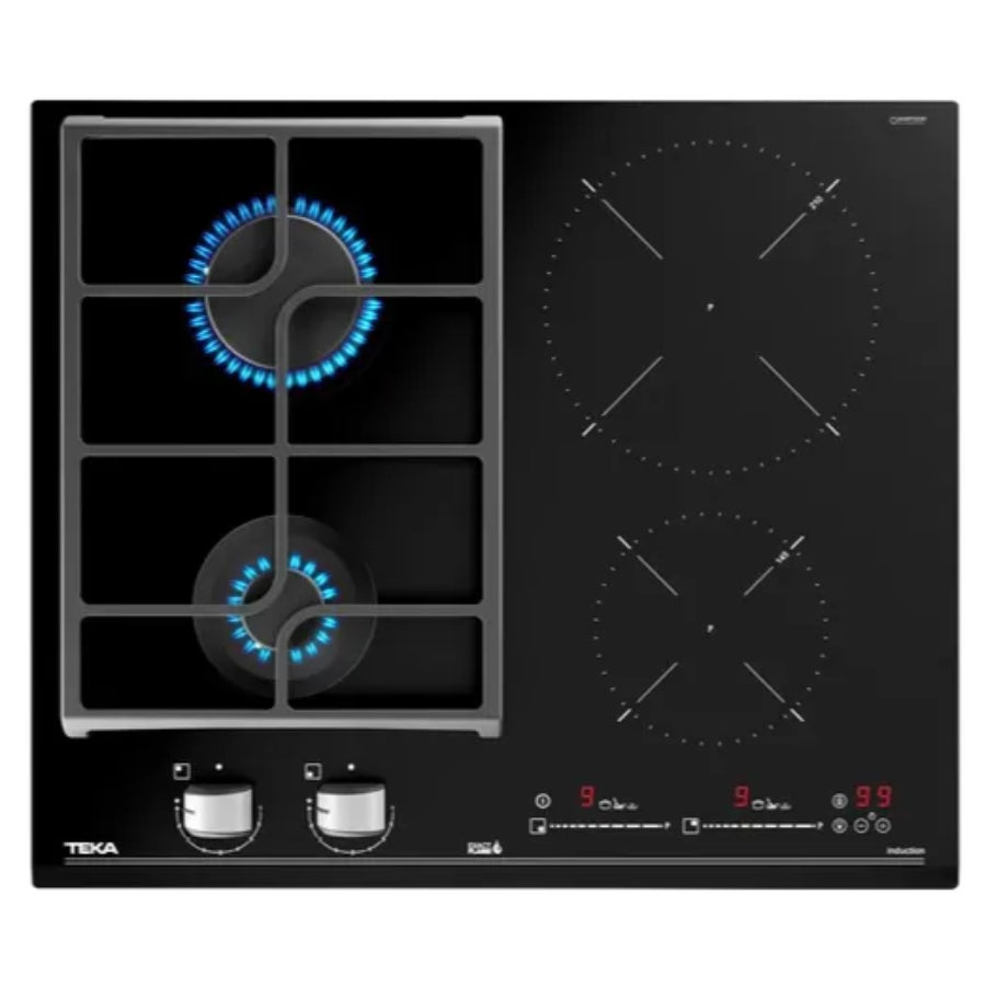 Encimera Mixta De Inducción/Gas JZC 64322 ABB Teka Color Negro 60cm