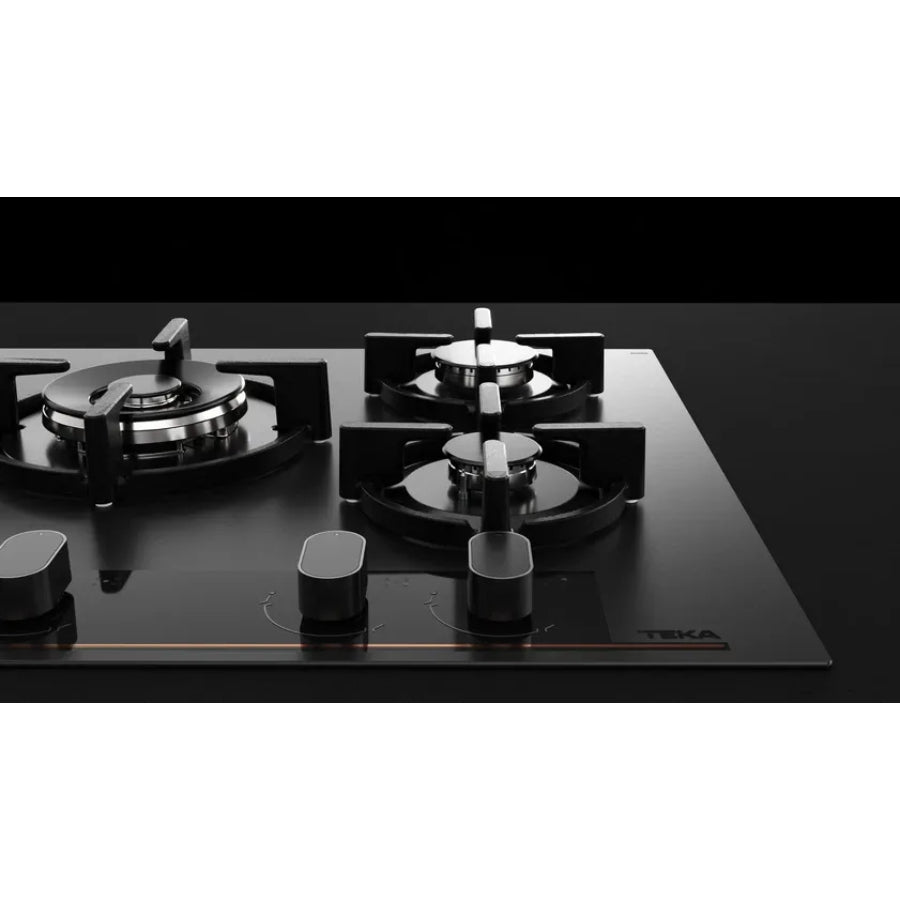 Encimera a Gas Edición Especial  Glass Infinity G1 Teka Color Negro 70cm