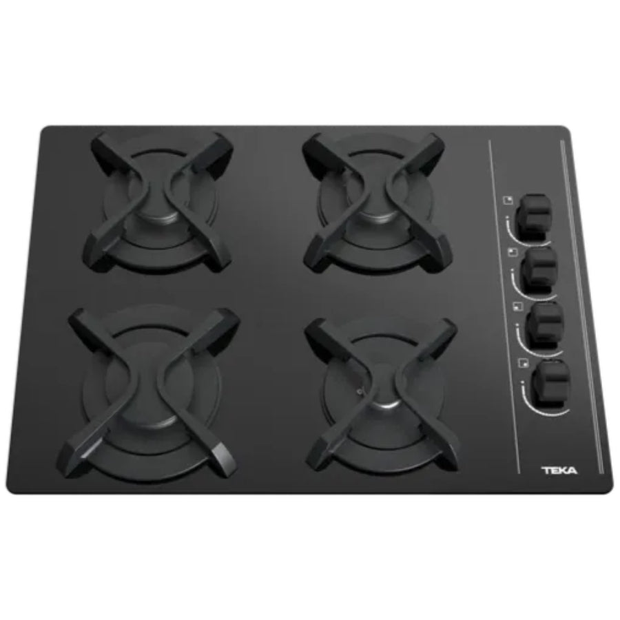 Encimera a Gas GBC 64003 KIN Teka Color Negro 60cm