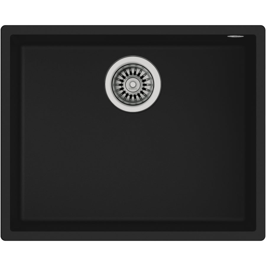 Fegradero Tegranit+ Square 50.40 TG Teka Color Negro 54cm