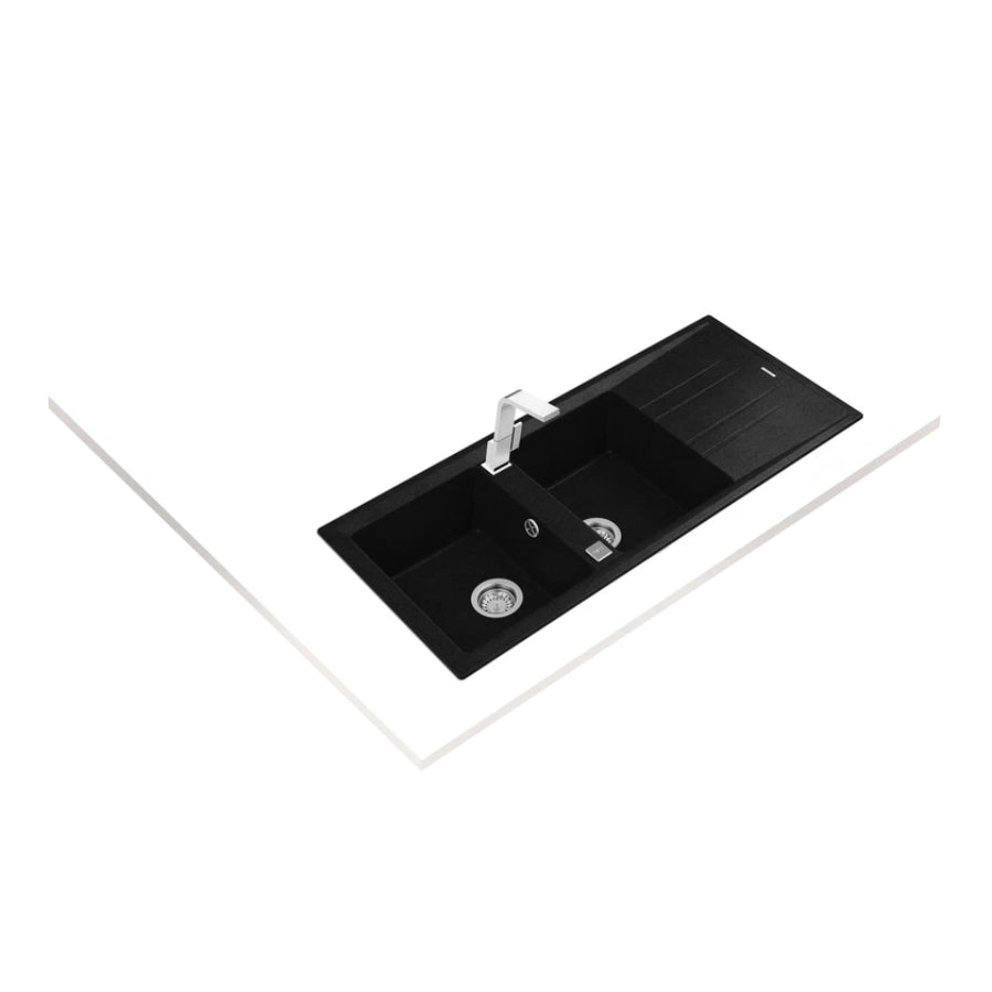 Fregadero Tegranit+ Stone 80 B-TG Teka Color Negro