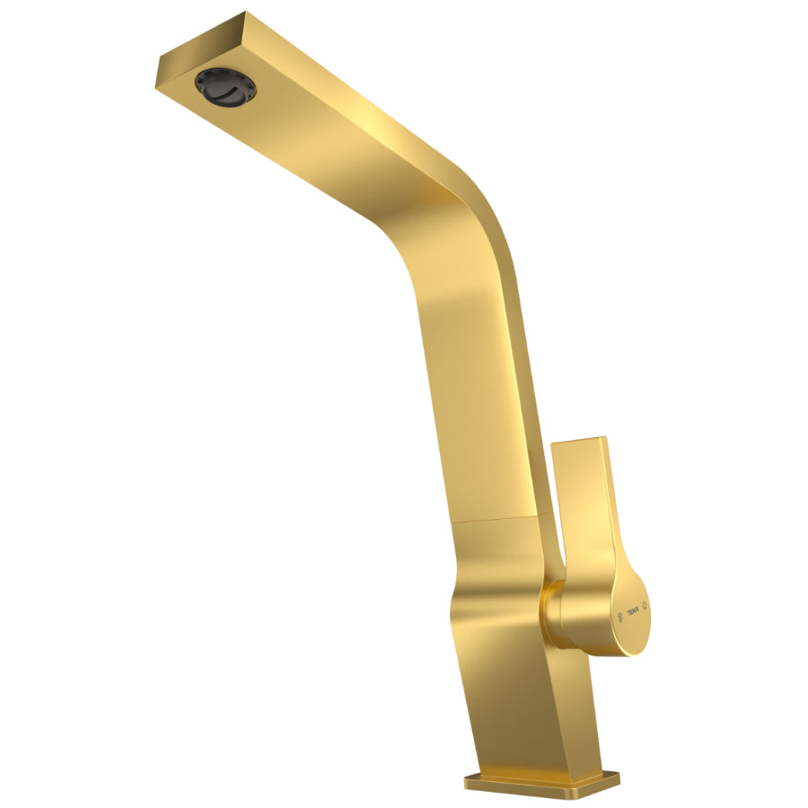 Grifo Monomando Teka Color Latón