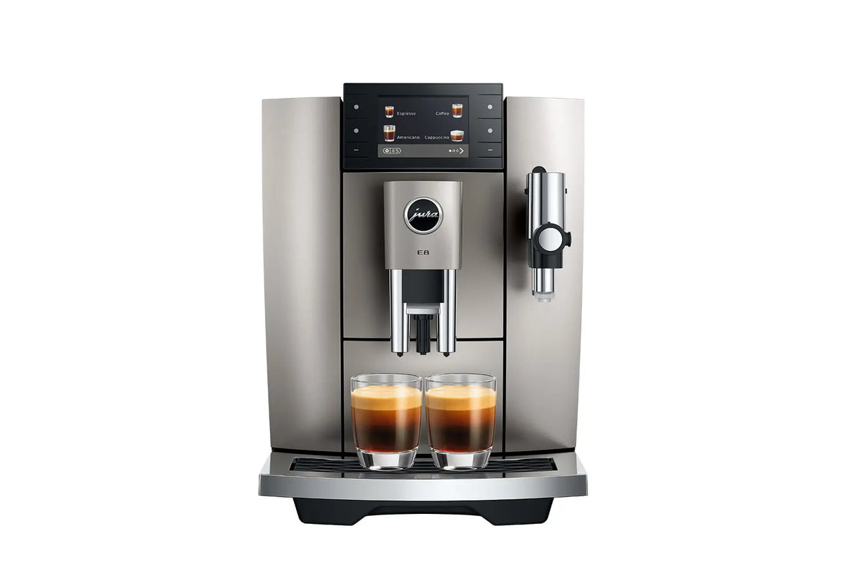Maquina de Café E8 Midnight Silver