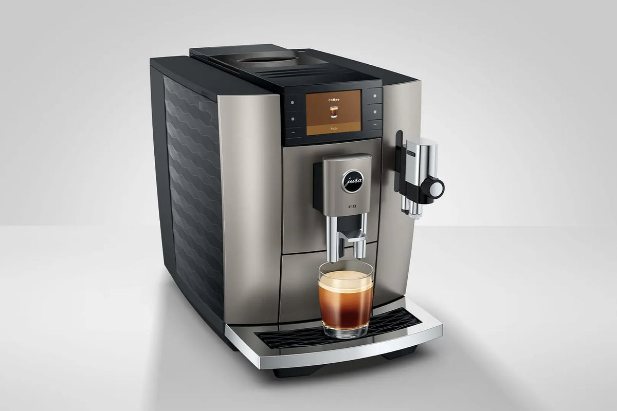 Maquina de Café E8 Midnight Silver