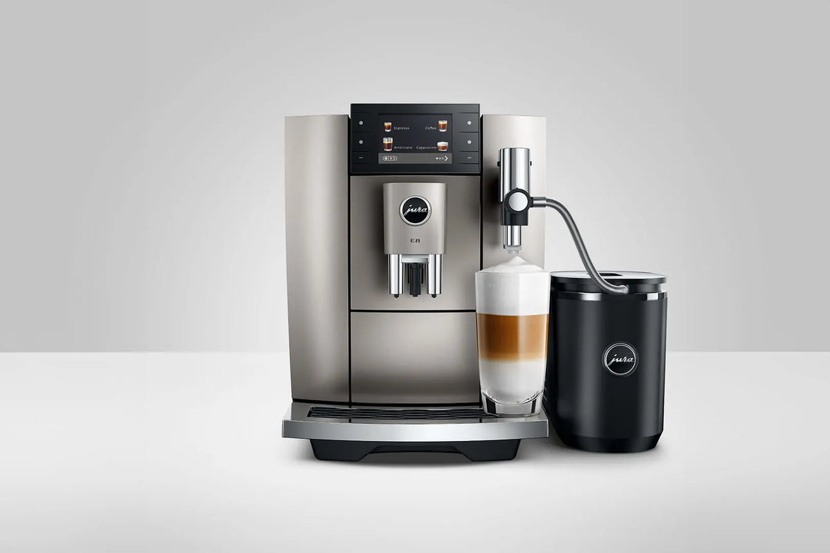 Maquina de Café E8 Midnight Silver