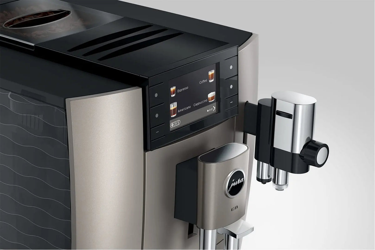 Maquina de Café E8 Midnight Silver