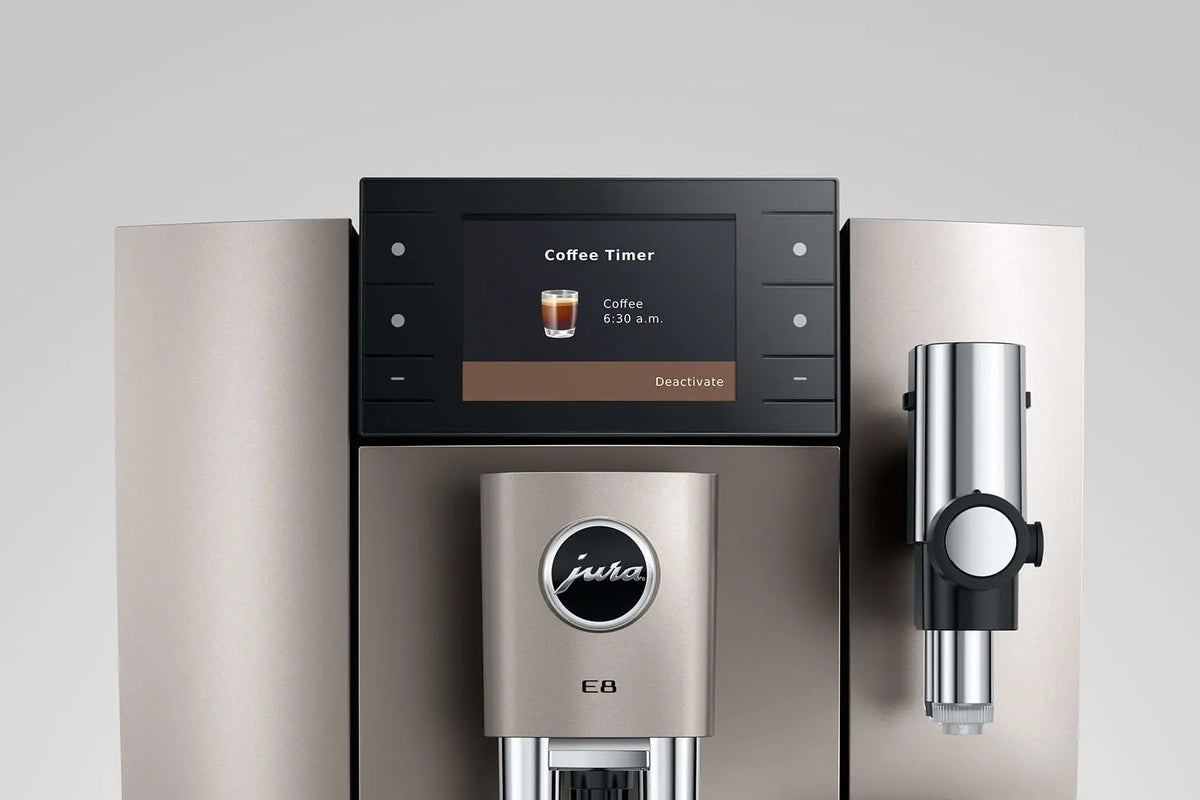 Maquina de Café E8 Midnight Silver