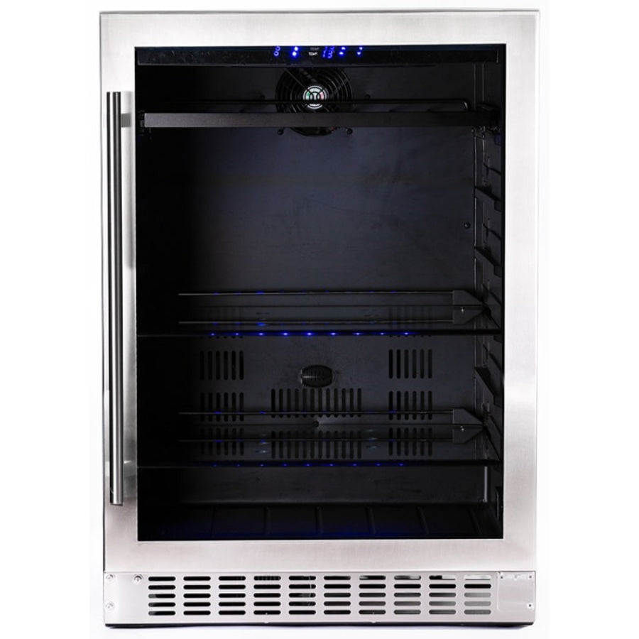 CENTRO DE BEBIDAS DE 24" AZURE CON PUERTA EN VIDRIO