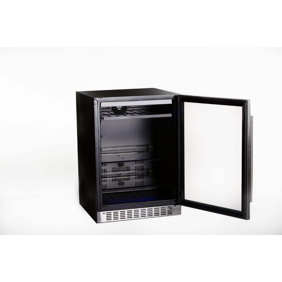 CENTRO DE BEBIDAS DE 24" AZURE CON PUERTA EN VIDRIO