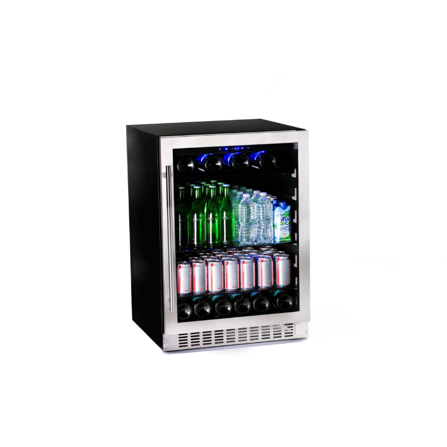 CENTRO DE BEBIDAS DE 24" AZURE CON PUERTA EN VIDRIO