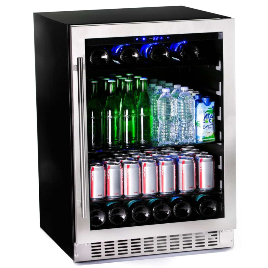 CENTRO DE BEBIDAS DE 24" AZURE CON PUERTA EN VIDRIO