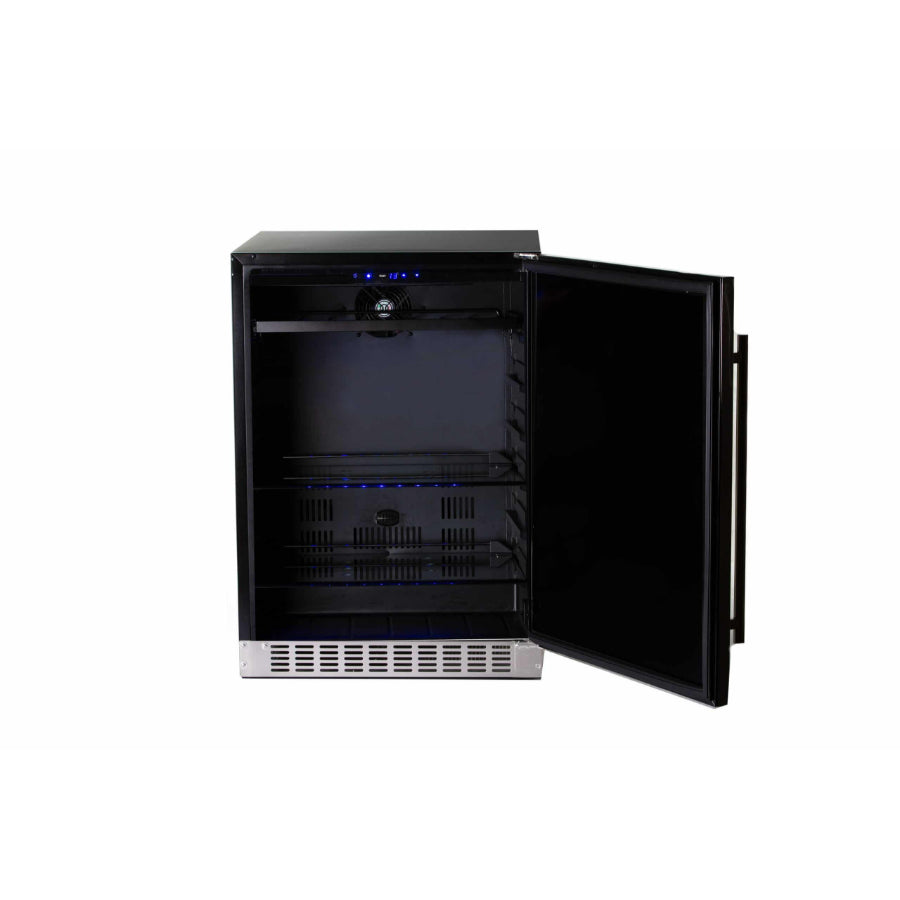 REFRIGERADOR 24" AZURE CON PUERTA DE ACERO INOXIDABLE