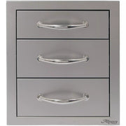 Cajón de almacenamiento en acero inoxidable Alfresco 17"