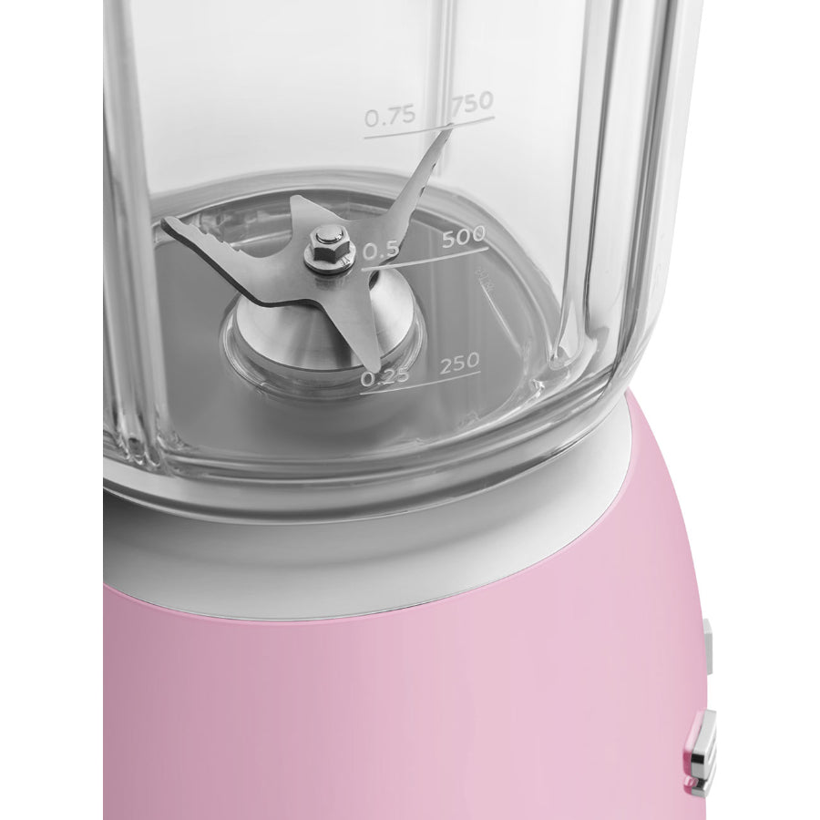 Licuadora Retro Smeg Color Rosado