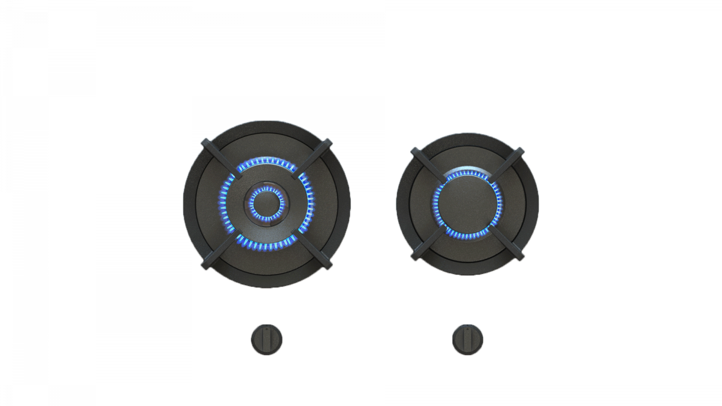 Modulo Baula de 2 Quemadores Pitt Cooking