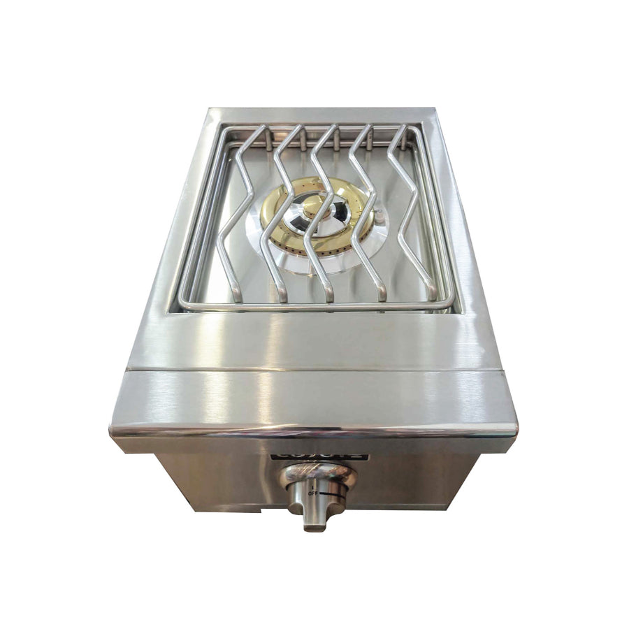 Quemador 1 Hornilla a Gas Empotrable Coyote 12"