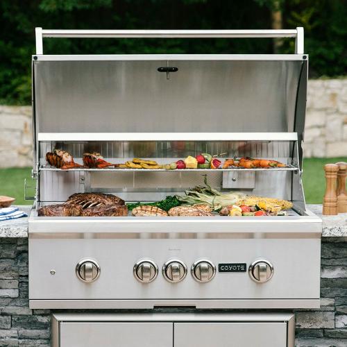 Parrilla a Gas Serie S Empotrable Coyote 36"