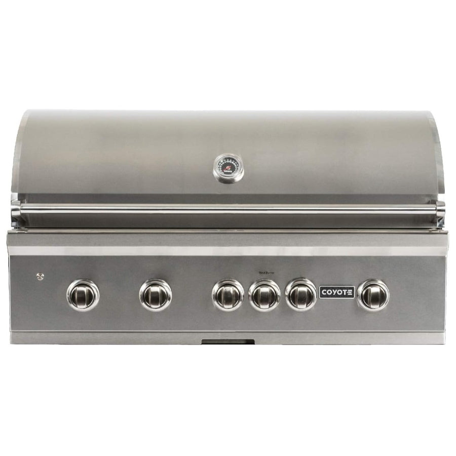Combo Parrilero, Parrilla a Gas Propano Serie S Coyote + Campana Zeus Outdoor Falmec 48"
