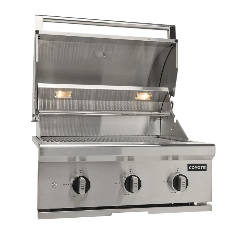 Parrilla a Gas Propano Empotrada Coyote Serie C de 30"