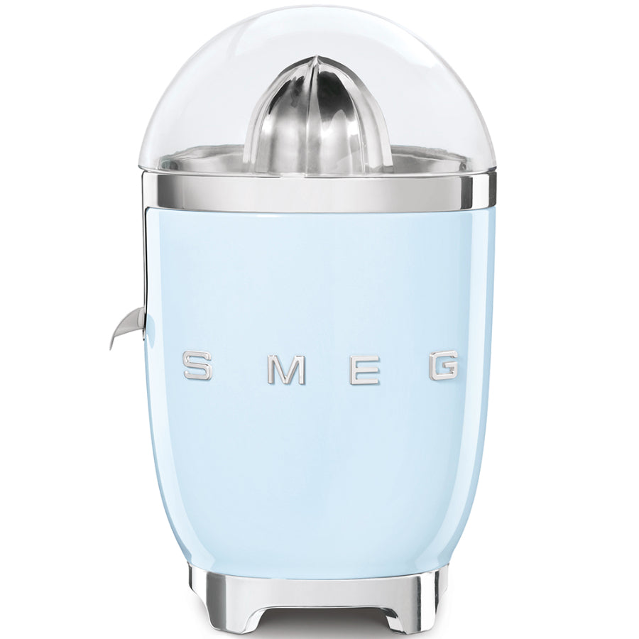 Exprimidor De Naranja Retro Smeg Color Azul Pastel