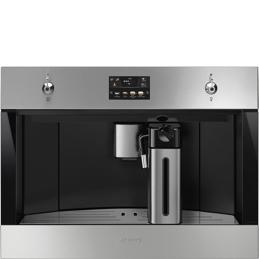 cafetera espresso Automática integrada SMEG de 45 cm